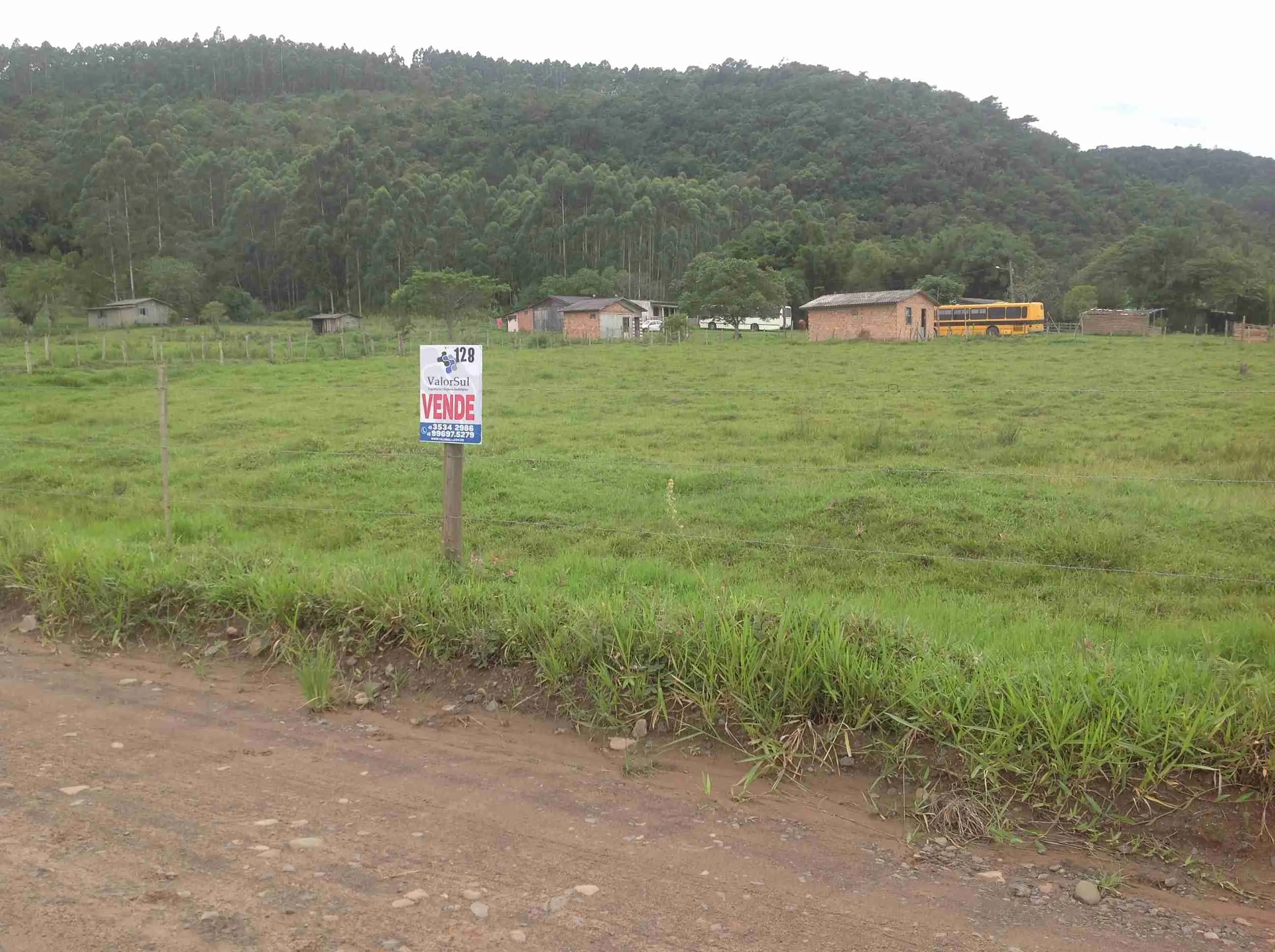 Imóvel (128)02 lotes 12×30 cada um frente p/ estrada geral Vila Bitencount p/ Retiro da União